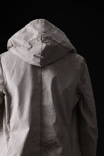 画像をギャラリービューアに読み込む, masnada CROPPED LOOSE POCKET PARKA JACKET / STRETCH COTTON RIPSTOP (FLINT)