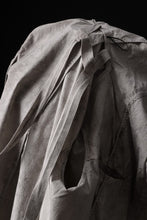 画像をギャラリービューアに読み込む, masnada CROPPED LOOSE POCKET PARKA JACKET / STRETCH COTTON RIPSTOP (FLINT)