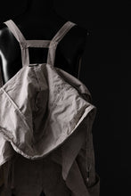 画像をギャラリービューアに読み込む, masnada CROPPED LOOSE POCKET PARKA JACKET / STRETCH COTTON RIPSTOP (FLINT)