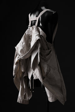 画像をギャラリービューアに読み込む, masnada CROPPED LOOSE POCKET PARKA JACKET / STRETCH COTTON RIPSTOP (FLINT)