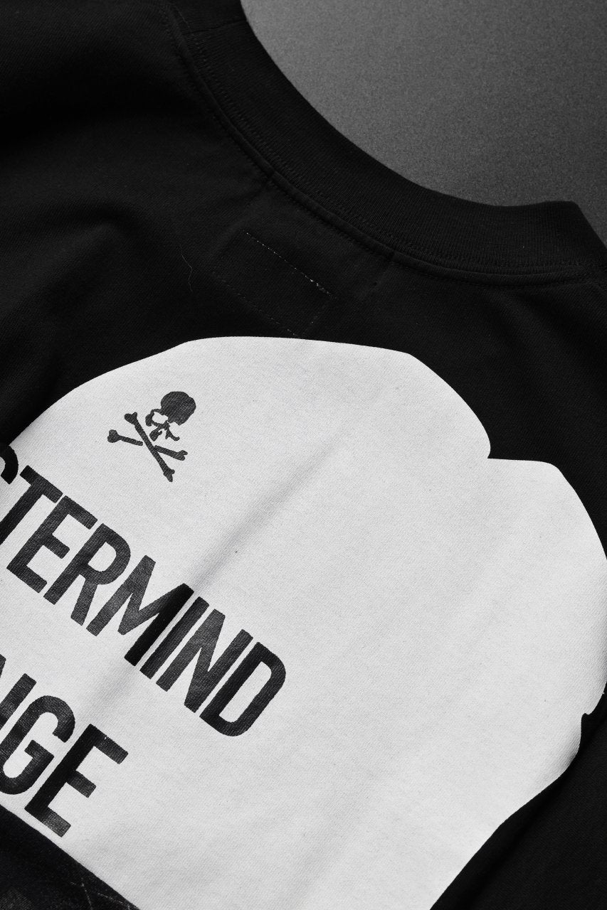画像をギャラリービューアに読み込む, mastermind JAPAN x CHANGES exclusive ReBUILD T-SHIRT / OVERFIT (BLACK #A)
