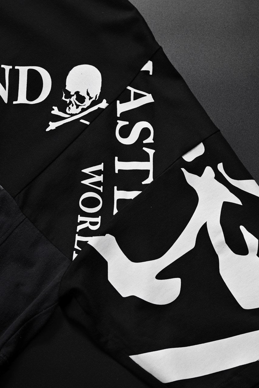画像をギャラリービューアに読み込む, mastermind JAPAN x CHANGES exclusive ReBUILD T-SHIRT / OVERFIT (BLACK #A)