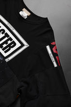 画像をギャラリービューアに読み込む, mastermind JAPAN x CHANGES exclusive ReBUILD T-SHIRT / OVERFIT (BLACK #B)