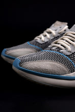 画像をギャラリービューアに読み込む, Y-3 Yohji Yamamoto QISAN KNIT SNEAKERS (Off White + Grey + Water Blue)