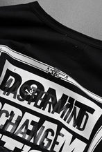 画像をギャラリービューアに読み込む, mastermind JAPAN x CHANGES exclusive ReBUILD T-SHIRT / OVERFIT (BLACK #B)