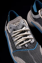 画像をギャラリービューアに読み込む, Y-3 Yohji Yamamoto QISAN KNIT SNEAKERS (Off White + Grey + Water Blue)