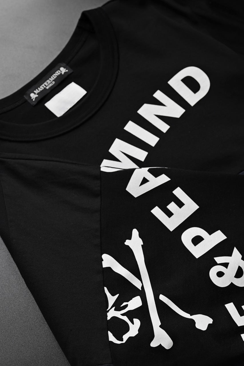 画像をギャラリービューアに読み込む, mastermind JAPAN x CHANGES exclusive ReBUILD T-SHIRT / OVERFIT (BLACK #C)