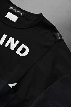 画像をギャラリービューアに読み込む, mastermind JAPAN x CHANGES exclusive ReBUILD T-SHIRT / OVERFIT (BLACK #C)