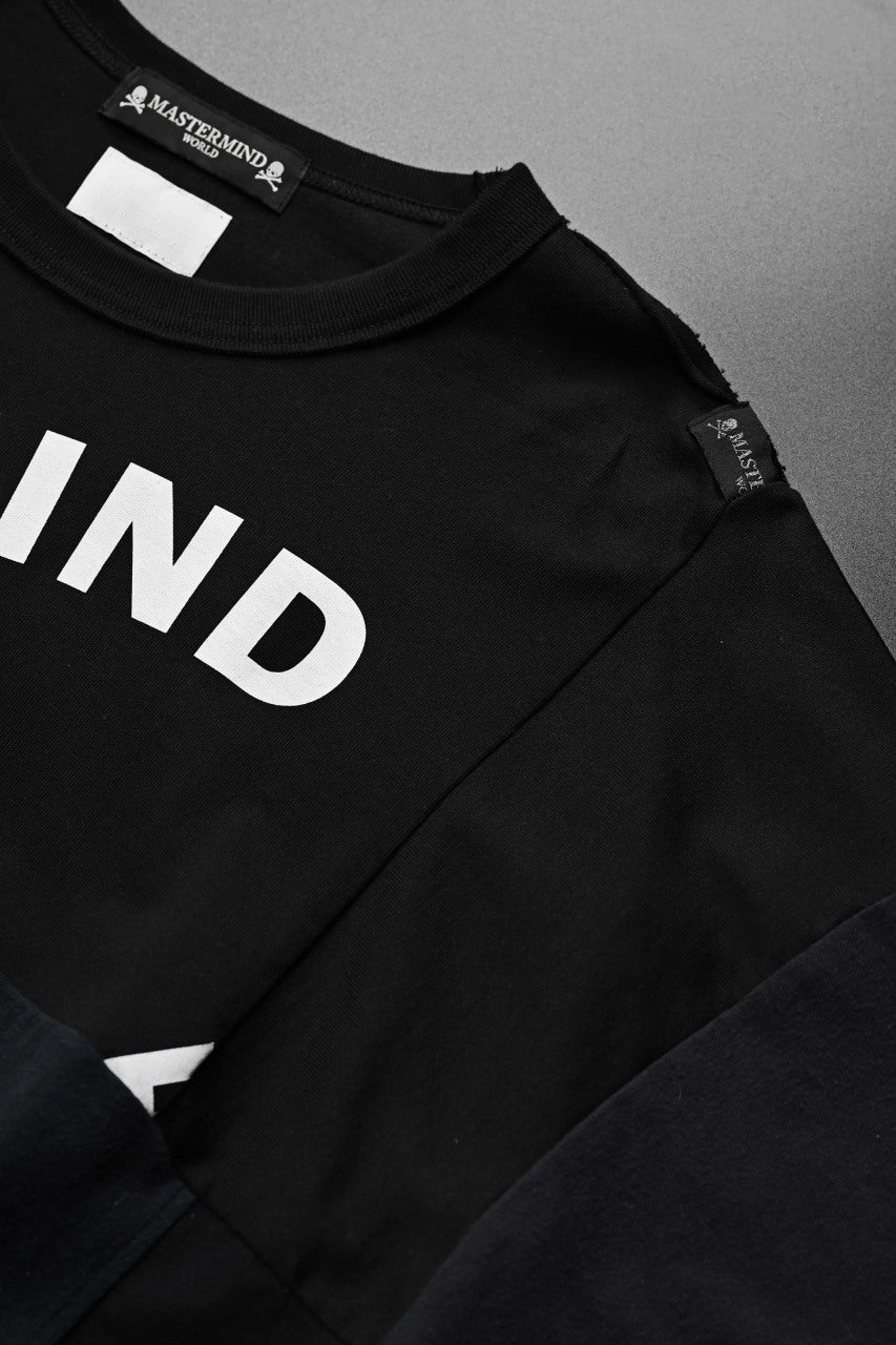 画像をギャラリービューアに読み込む, mastermind JAPAN x CHANGES exclusive ReBUILD T-SHIRT / OVERFIT (BLACK #C)