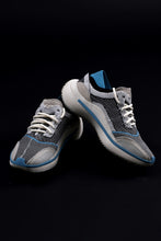 画像をギャラリービューアに読み込む, Y-3 Yohji Yamamoto QISAN KNIT SNEAKERS (Off White + Grey + Water Blue)