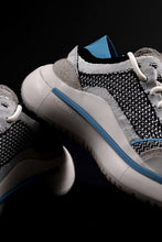 画像をギャラリービューアに読み込む, Y-3 Yohji Yamamoto QISAN KNIT SNEAKERS (Off White + Grey + Water Blue)