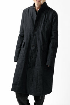 画像をギャラリービューアに読み込む, Aleksandr Manamis Double Benz Long Coat (BLACK)