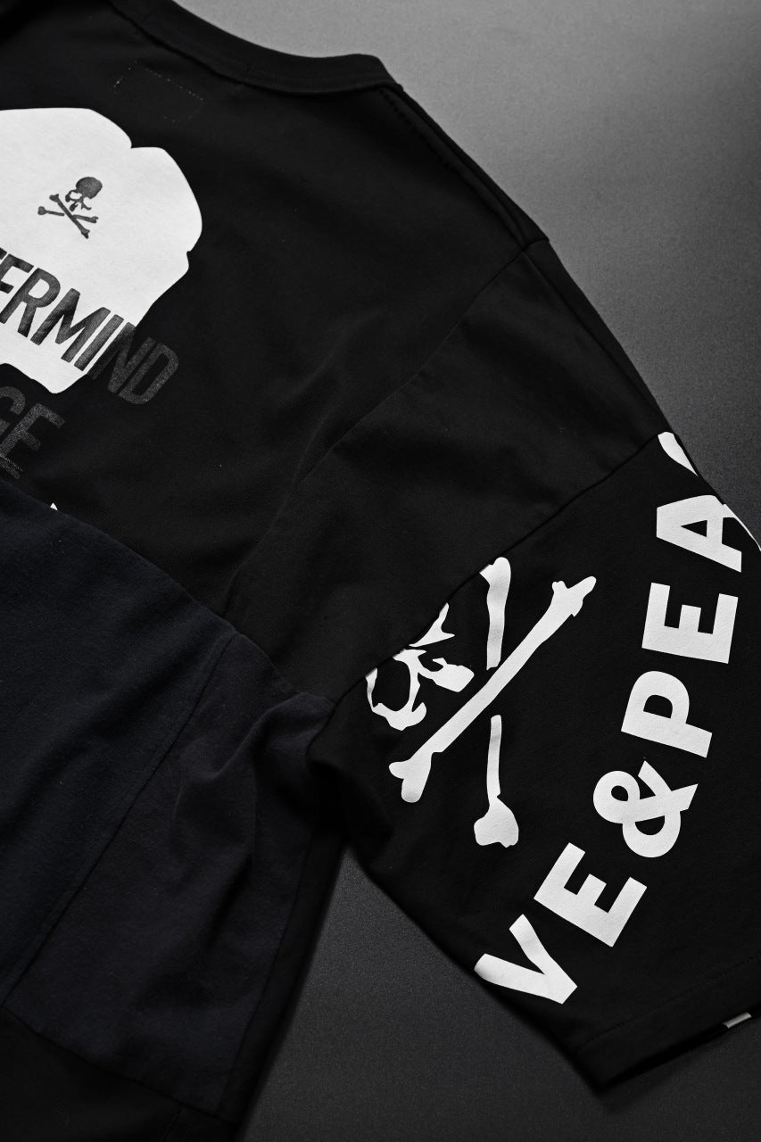 画像をギャラリービューアに読み込む, mastermind JAPAN x CHANGES exclusive ReBUILD T-SHIRT / OVERFIT (BLACK #C)