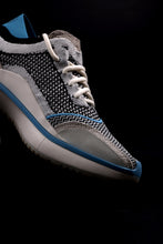 画像をギャラリービューアに読み込む, Y-3 Yohji Yamamoto QISAN KNIT SNEAKERS (Off White + Grey + Water Blue)