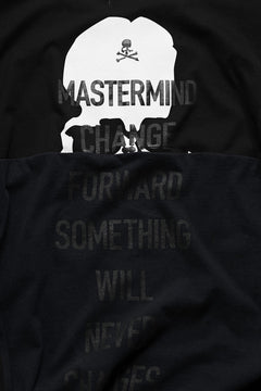 画像をギャラリービューアに読み込む, mastermind JAPAN x CHANGES exclusive ReBUILD T-SHIRT / OVERFIT (BLACK #C)