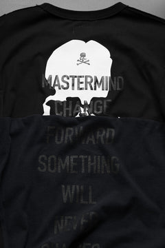 画像をギャラリービューアに読み込む, mastermind JAPAN x CHANGES exclusive ReBUILD T-SHIRT / OVERFIT (BLACK #C)