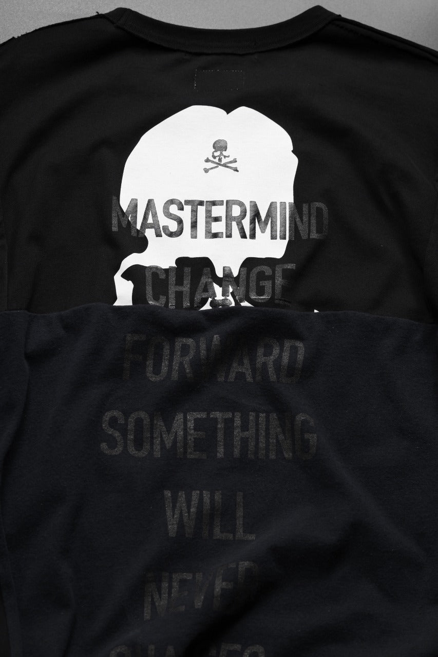 画像をギャラリービューアに読み込む, mastermind JAPAN x CHANGES exclusive ReBUILD T-SHIRT / OVERFIT (BLACK #C)