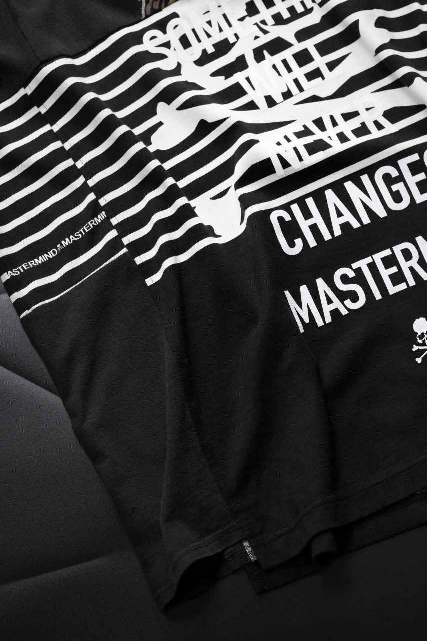 Load image into Gallery viewer, mastermind JAPAN x CHANGES exclusive SHORT SLEEVE TEE / REGULAR FIT (BLACK #GUNS 'N' ROSES)