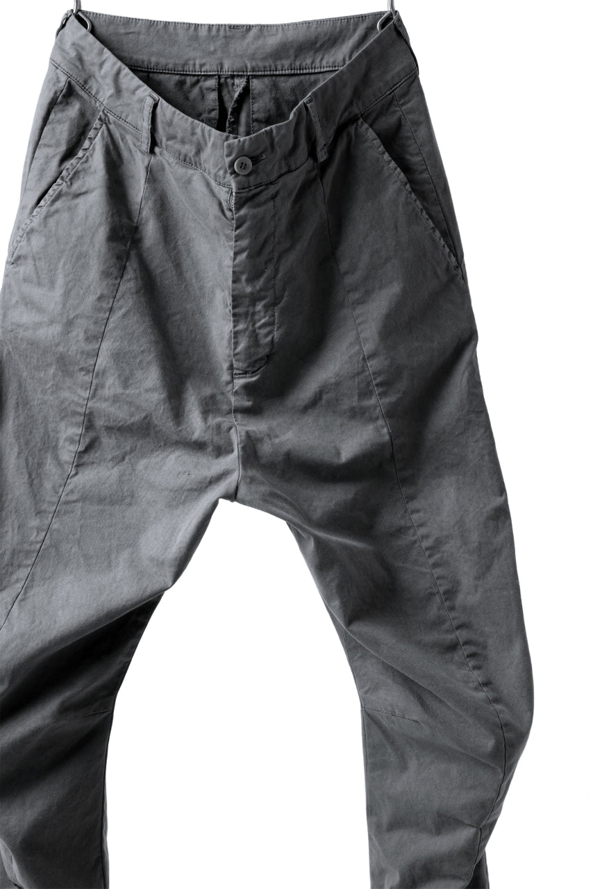 Load image into Gallery viewer, daub DYEING CLOSURE PANTS / STRETCH L.C (GREY)