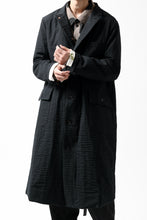 画像をギャラリービューアに読み込む, Aleksandr Manamis Double Benz Long Coat (BLACK)