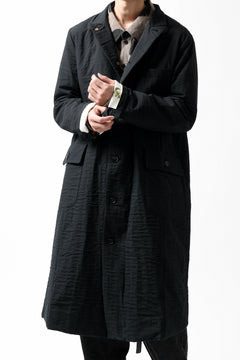 画像をギャラリービューアに読み込む, Aleksandr Manamis Double Benz Long Coat (BLACK)