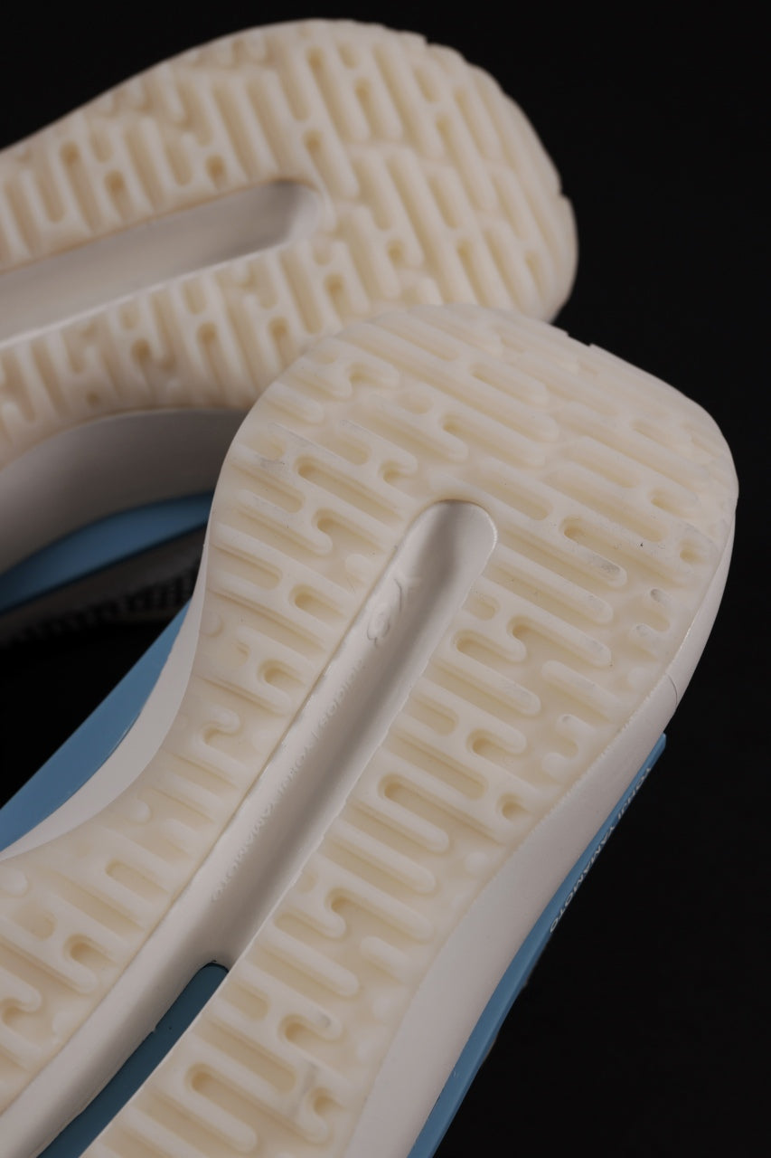 画像をギャラリービューアに読み込む, Y-3 Yohji Yamamoto QISAN KNIT SNEAKERS (Off White + Grey + Water Blue)