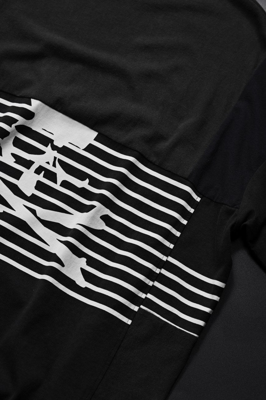 Load image into Gallery viewer, mastermind JAPAN x CHANGES exclusive SHORT SLEEVE TEE / REGULAR FIT (BLACK #GUNS 'N' ROSES)