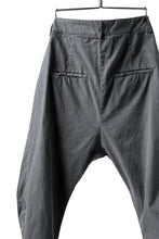 画像をギャラリービューアに読み込む, daub DYEING CLOSURE PANTS / STRETCH L.C (GREY)