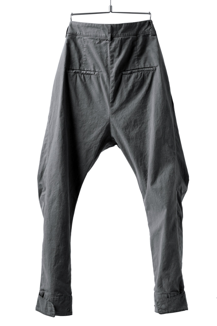 画像をギャラリービューアに読み込む, daub DYEING CLOSURE PANTS / STRETCH L.C (GREY)