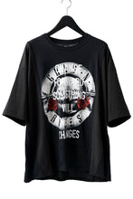 画像をギャラリービューアに読み込む, CHANGES VINTAGE REMAKE MULTI PANEL S-S TEE (BLACK #a)
