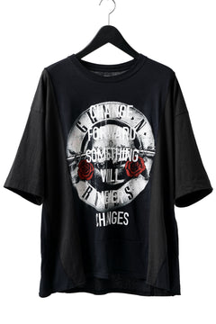 画像をギャラリービューアに読み込む, CHANGES VINTAGE REMAKE MULTI PANEL S-S TEE (BLACK #a)