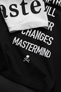 Load image into Gallery viewer, mastermind JAPAN x CHANGES exclusive SHORT SLEEVE TEE / REGULAR FIT (BLACK #CLASH)