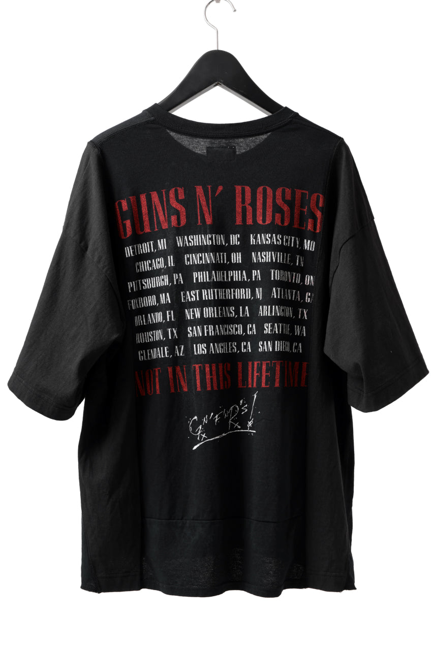 画像をギャラリービューアに読み込む, CHANGES VINTAGE REMAKE MULTI PANEL S-S TEE (BLACK #a)
