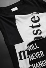 Load image into Gallery viewer, mastermind JAPAN x CHANGES exclusive SHORT SLEEVE TEE / REGULAR FIT (BLACK #CLASH)