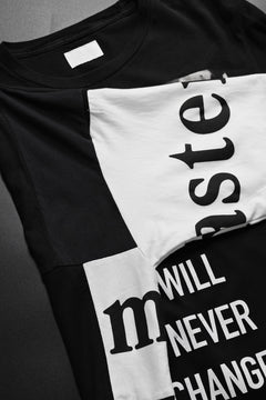 Load image into Gallery viewer, mastermind JAPAN x CHANGES exclusive SHORT SLEEVE TEE / REGULAR FIT (BLACK #CLASH)