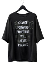 画像をギャラリービューアに読み込む, CHANGES VINTAGE REMAKE MULTI PANEL S-S TEE (BLACK #b)