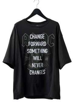 画像をギャラリービューアに読み込む, CHANGES VINTAGE REMAKE MULTI PANEL S-S TEE (BLACK #b)