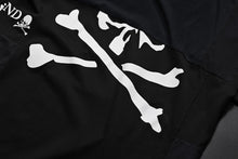 Load image into Gallery viewer, mastermind JAPAN x CHANGES exclusive SHORT SLEEVE TEE / REGULAR FIT (BLACK #NIRVANA-YELLOW)