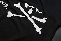 Load image into Gallery viewer, mastermind JAPAN x CHANGES exclusive SHORT SLEEVE TEE / REGULAR FIT (BLACK #NIRVANA-YELLOW)