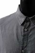 Load image into Gallery viewer, daub DYEING PLAIN SHIRT / ORGANIC COTTON (GREY)