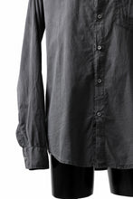 Load image into Gallery viewer, daub DYEING PLAIN SHIRT / ORGANIC COTTON (GREY)