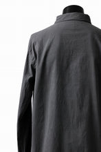 Load image into Gallery viewer, daub DYEING PLAIN SHIRT / ORGANIC COTTON (GREY)