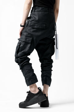 画像をギャラリービューアに読み込む, 11 BY BORIS BIDJAN SABERI CARGO POCKET PANTS / PIGMENT DYED &quot;P21B-F-1481&quot; (DARK BLUE)