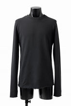 Load image into Gallery viewer, daub DYEING SWEAT PULLOVER / F.TERRY (BLACK)