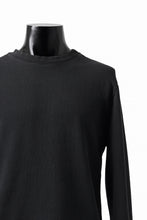 Load image into Gallery viewer, daub DYEING SWEAT PULLOVER / F.TERRY (BLACK)