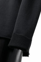 Load image into Gallery viewer, daub DYEING SWEAT PULLOVER / F.TERRY (BLACK)