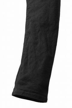 画像をギャラリービューアに読み込む, BORIS BIDJAN SABERI TIGHT FIT PANTS / OBJECT DYED &amp; SEAM TAPED &quot;P13.TF-FTS10001&quot; (BLACK)