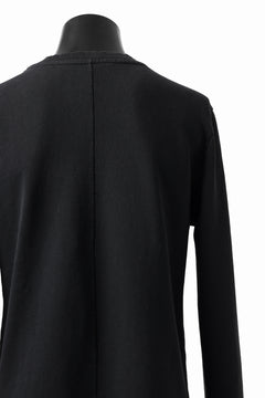 Load image into Gallery viewer, daub DYEING SWEAT PULLOVER / F.TERRY (BLACK)