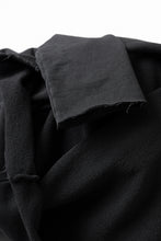 Load image into Gallery viewer, daub DYEING SWEAT PULLOVER / F.TERRY (BLACK)
