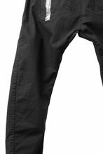 画像をギャラリービューアに読み込む, BORIS BIDJAN SABERI TIGHT FIT PANTS / OBJECT DYED &amp; SEAM TAPED &quot;P13.TF-FTS10001&quot; (BLACK)